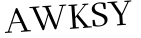 Please type this word.