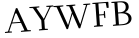 Please type this word.