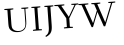 Please type this word.
