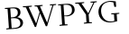 Please type this word.