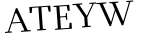 Please type this word.