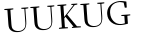 Please type this word.